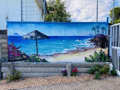 Beach Mural - Kat's Mural Art