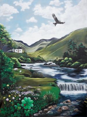 Ireland Kats Mural Art