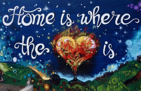 Home is where the heart is_Kat's Mural Art_Kat Smirnoff