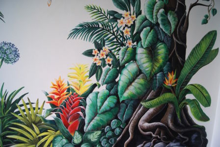 Tropical Dream mural_Kat Smirnoff